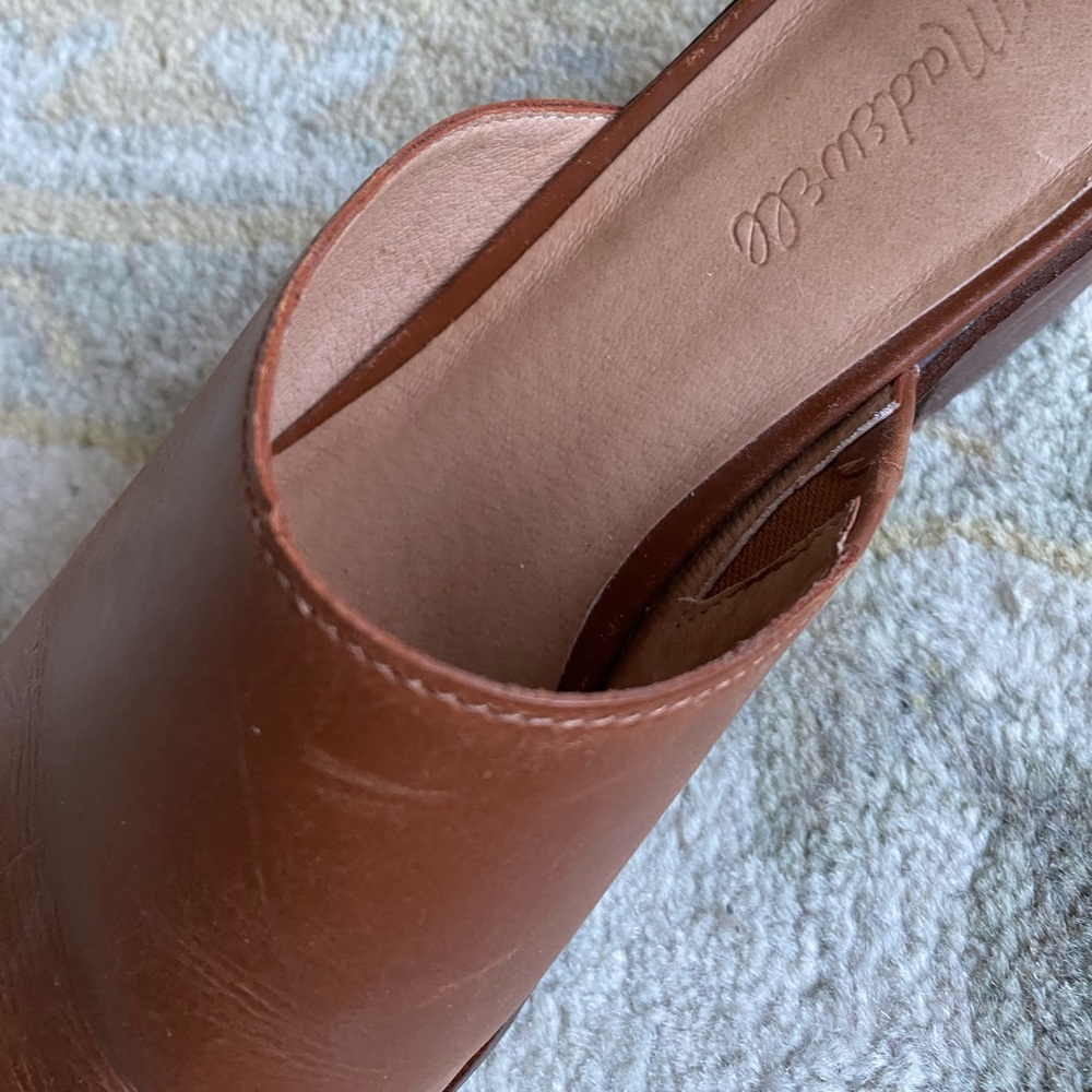 Madewell brown leather mules - Picture 5 of 6
